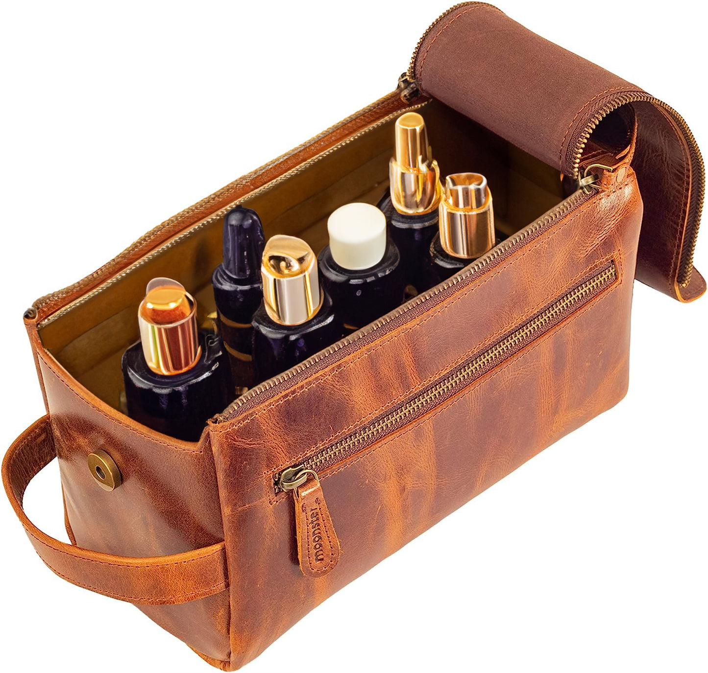Leather Large Toiletry Bag