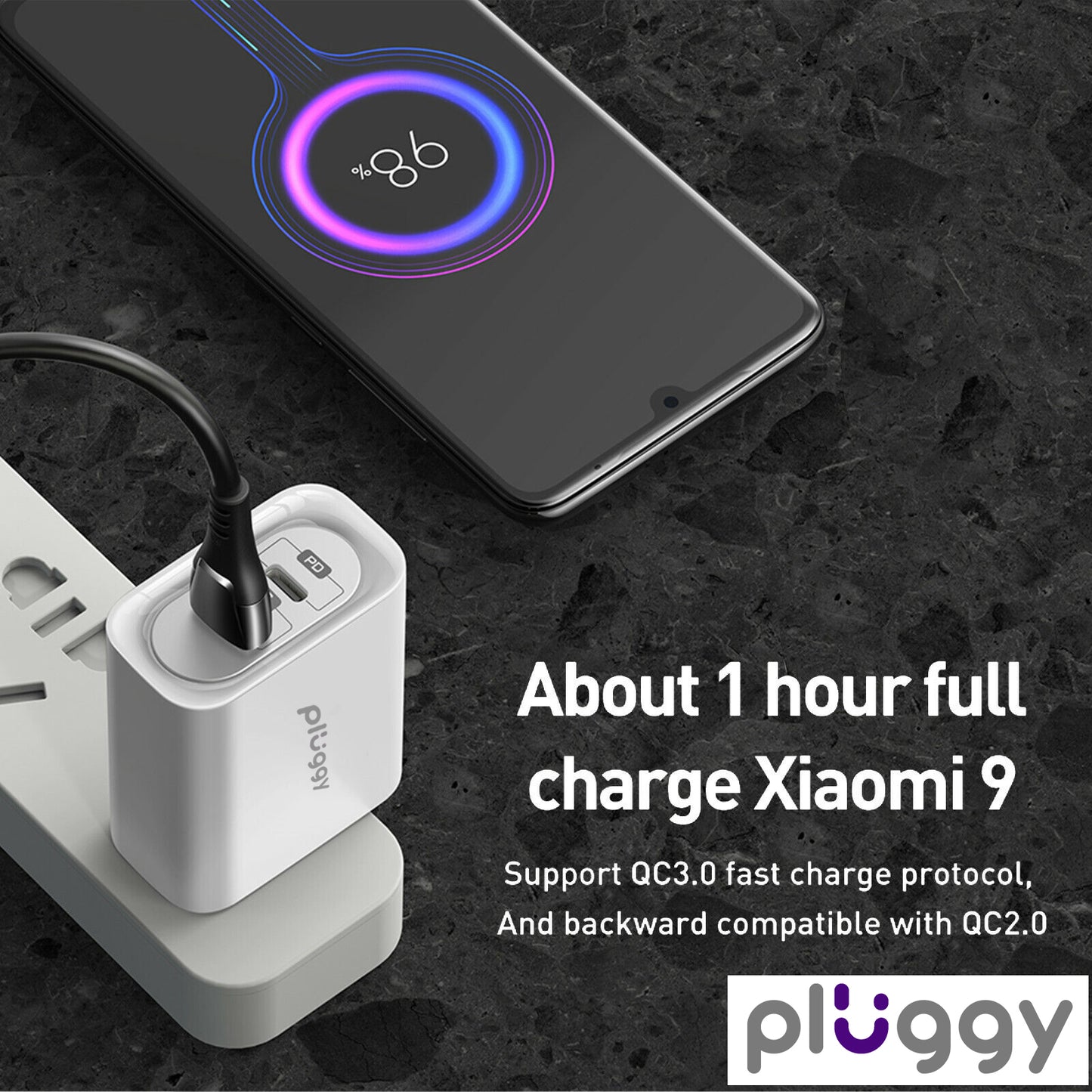 Pluggy 30W Fast Charger