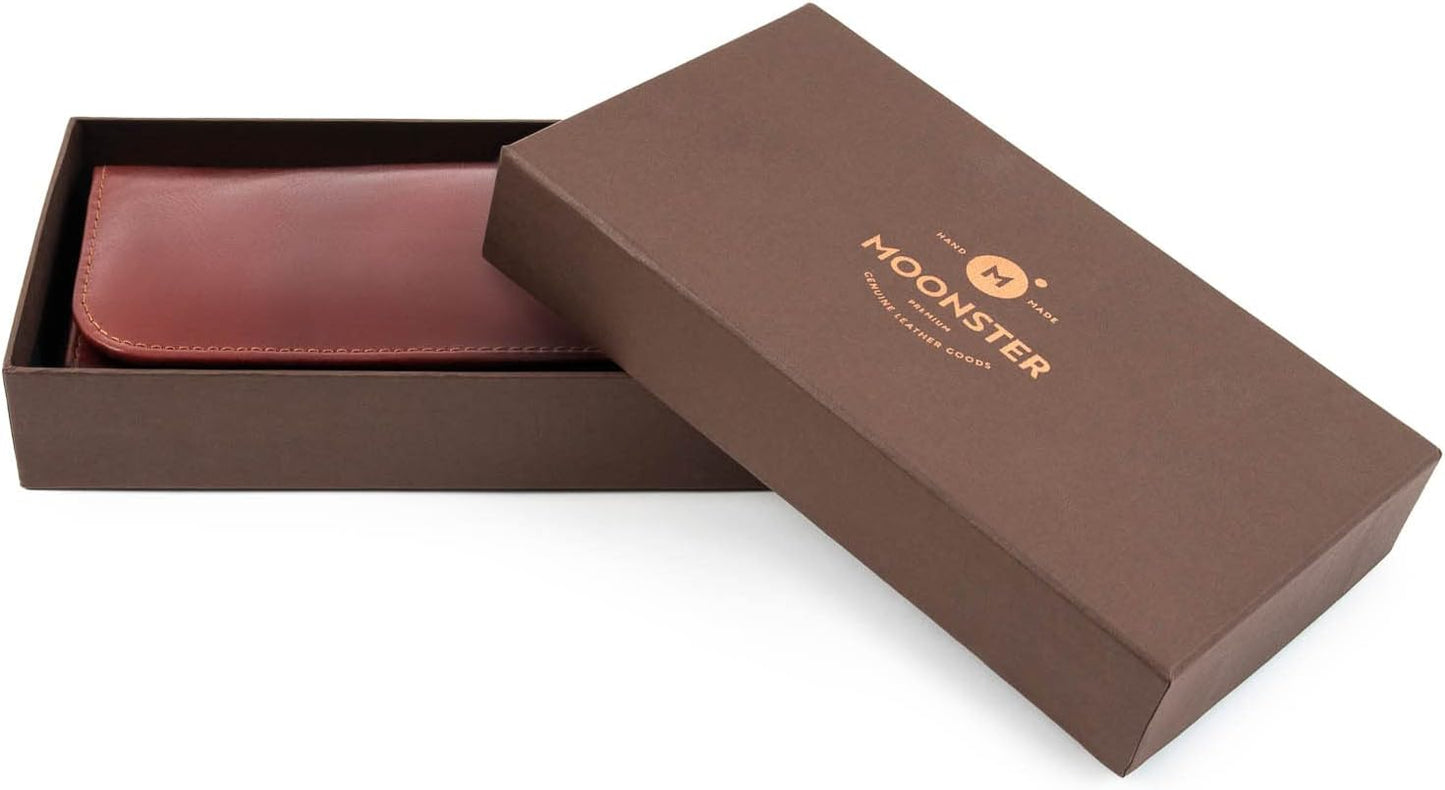Leather Women's Wallet Brown