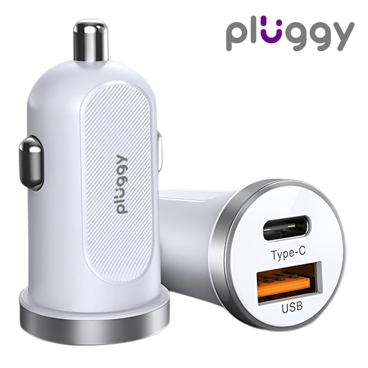 Pluggy 30W Fast Car Charger