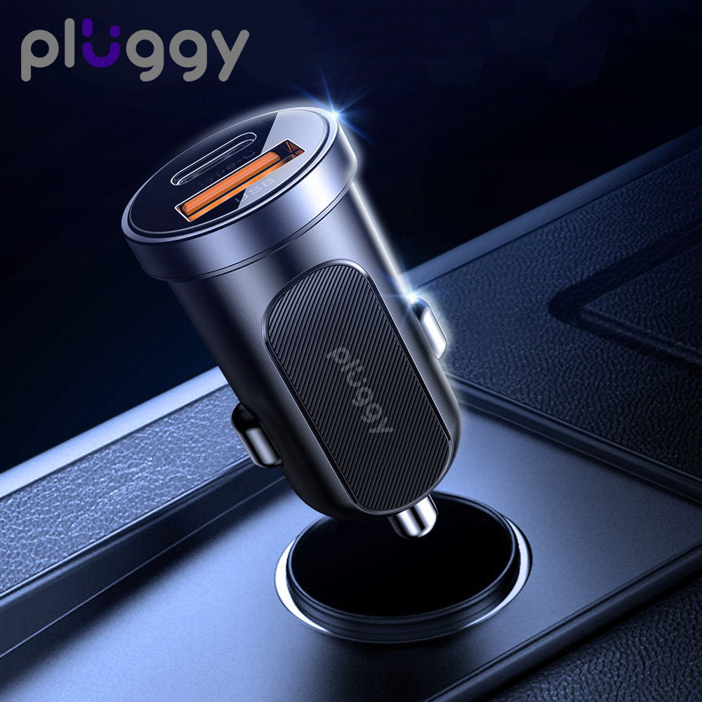 Pluggy 30W Fast Car Charger