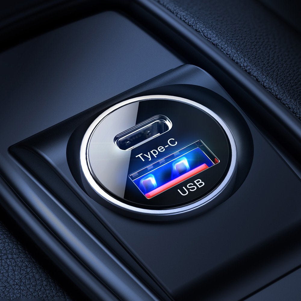 Pluggy 30W Fast Car Charger