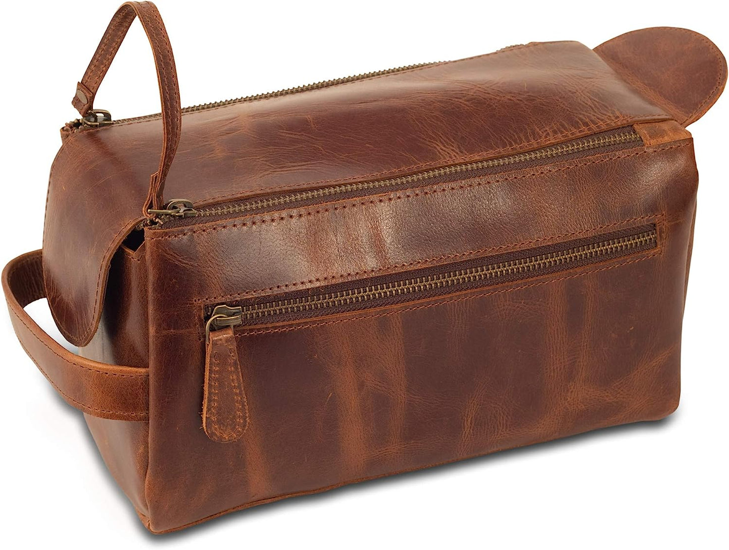 Leather Large Toiletry Bag