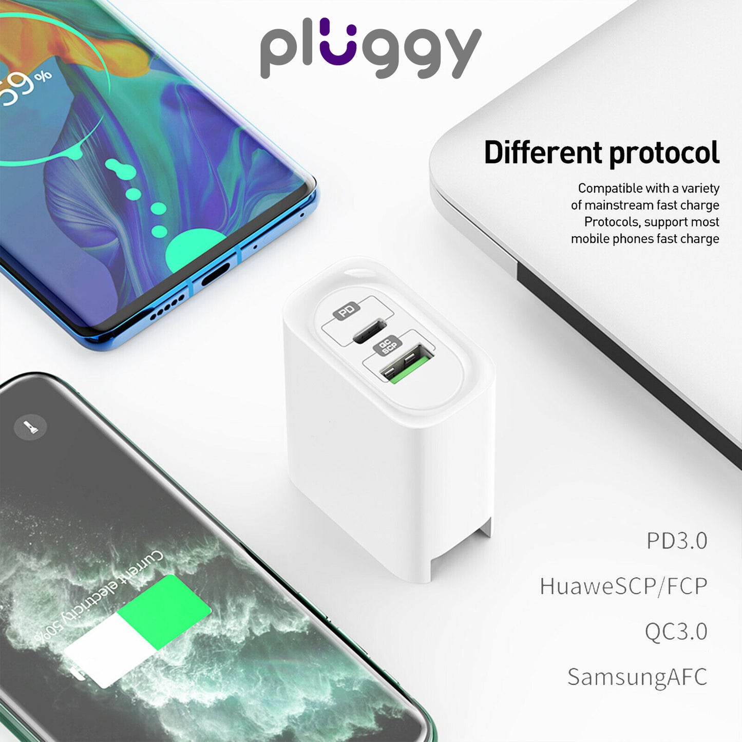Pluggy 30W Fast Charger