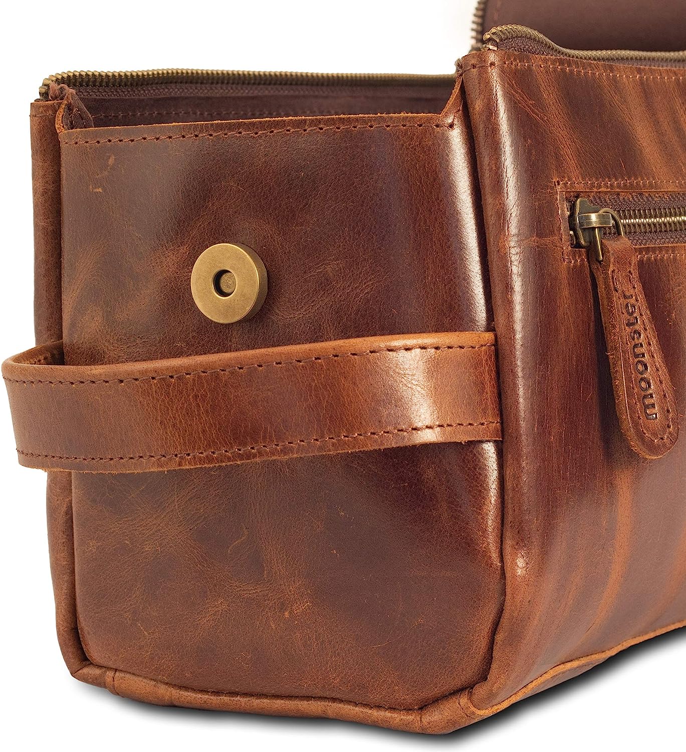 Leather Large Toiletry Bag