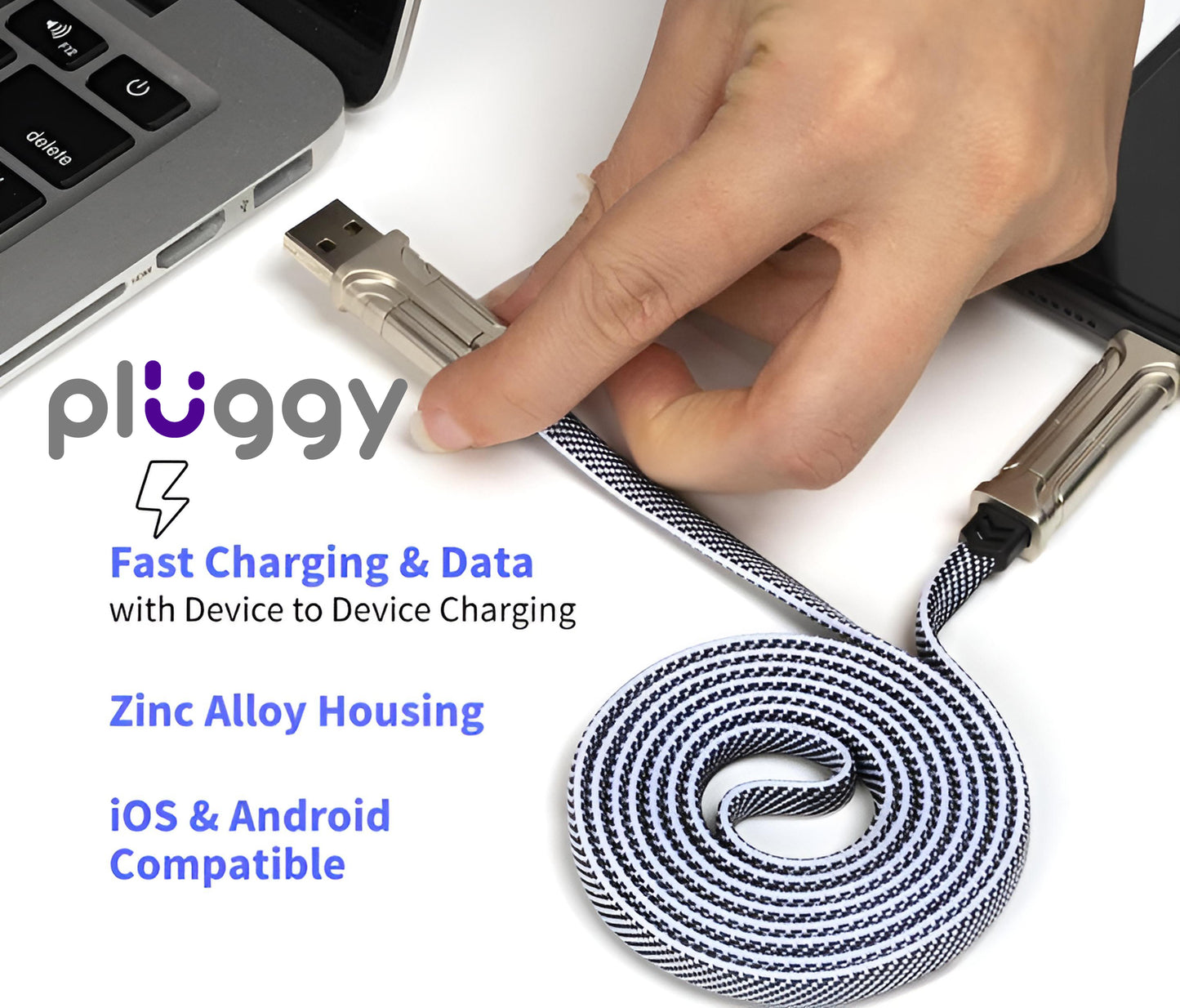 Pluggy Cable 6 in 1 (2.5M)