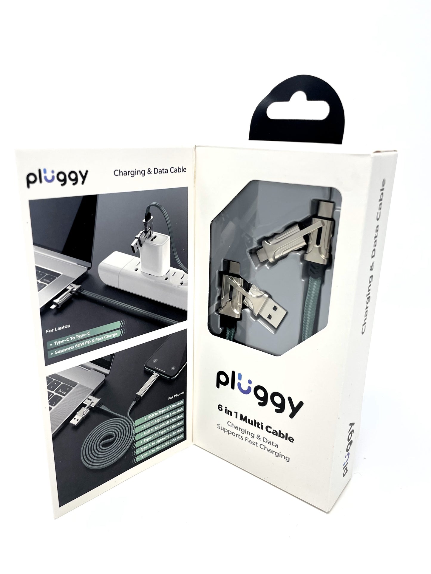Pluggy Cable 6 in 1 (2.5M)