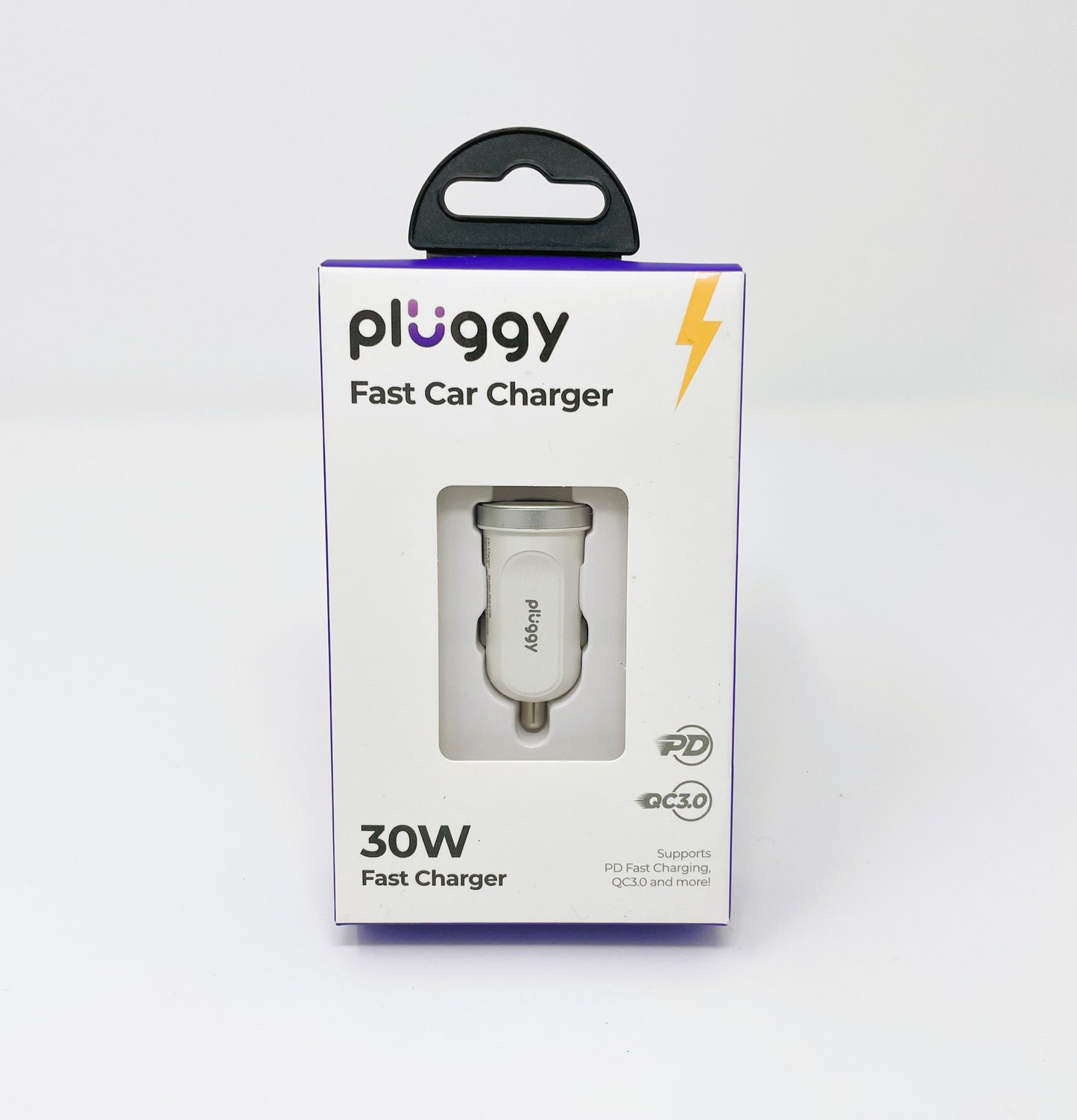 Pluggy 30W Fast Car Charger