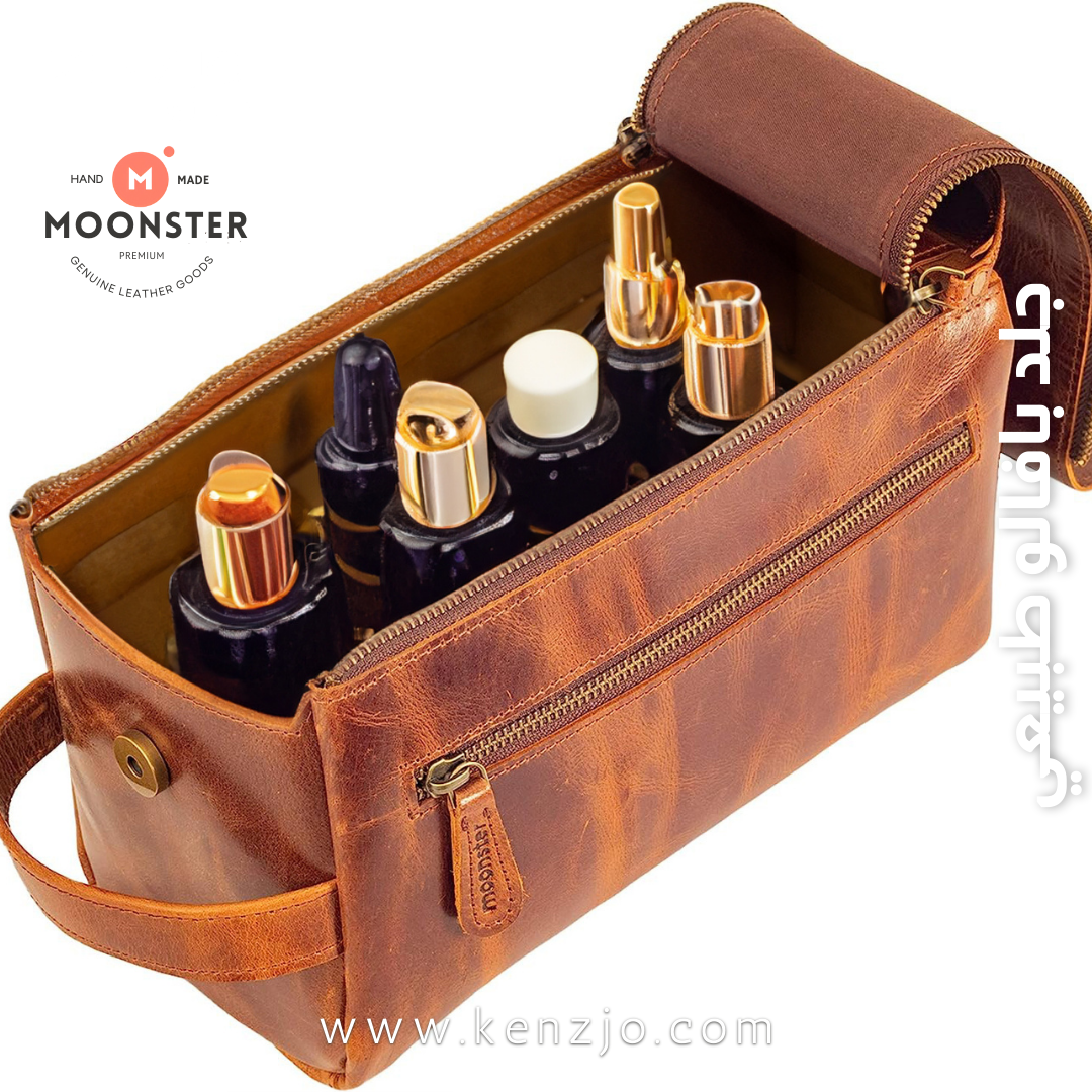 Leather Large Toiletry Bag
