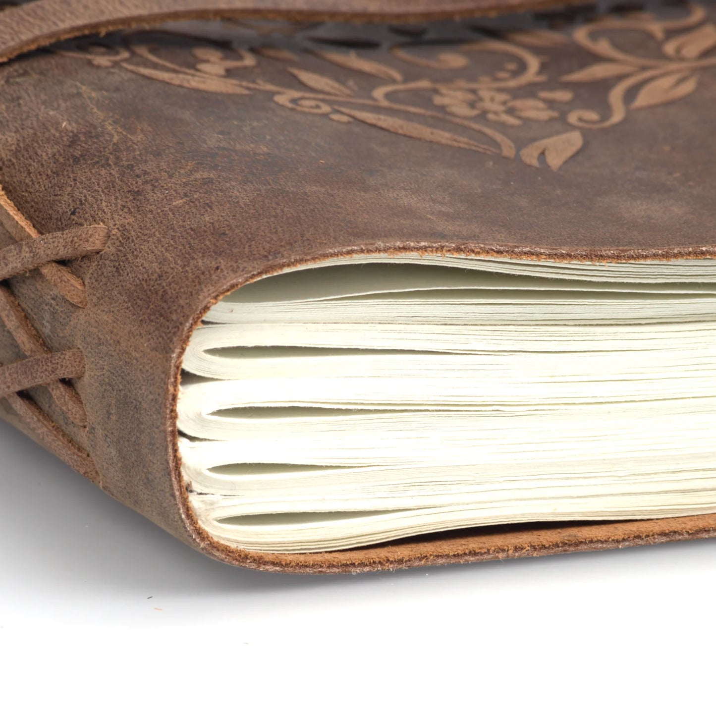 Leather Heart Journal 6"X8"