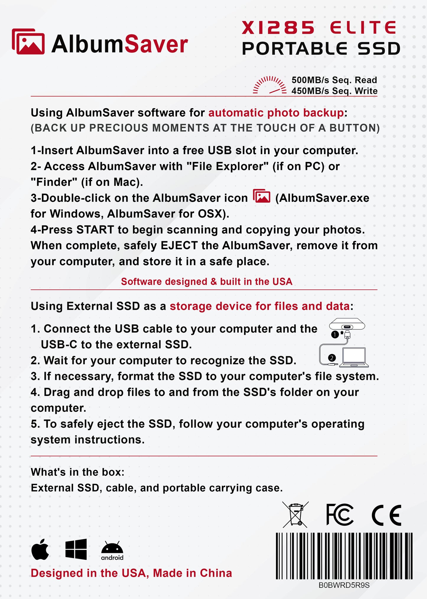 AlbumSaver SSD 512GB