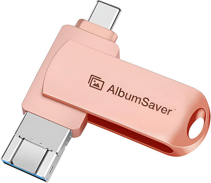 AlbumSaver 128GB Type-C/Micro/USB