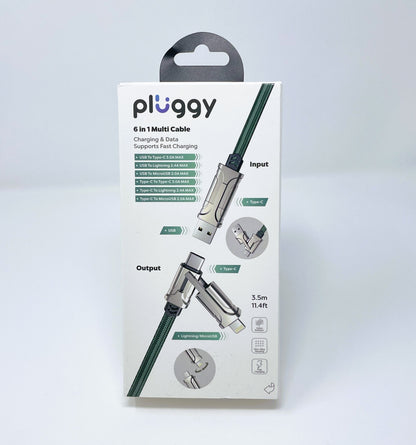 Pluggy Cable 6 in 1 (2.5M)