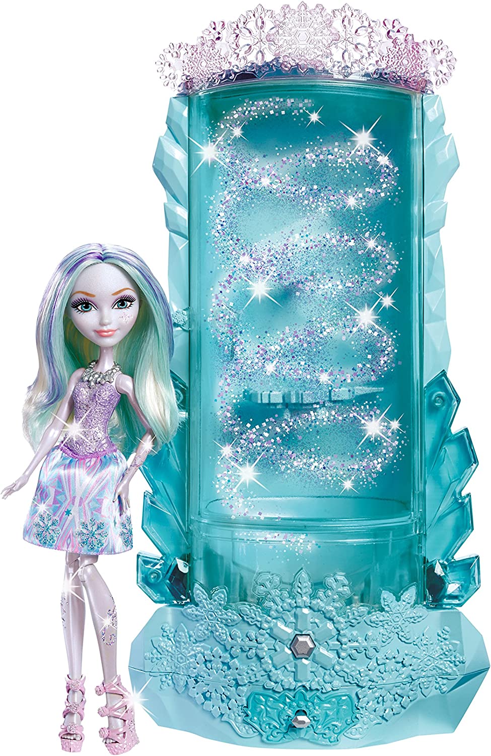 Boneca Ever After High Feitiço De Inverno Crystal Winter